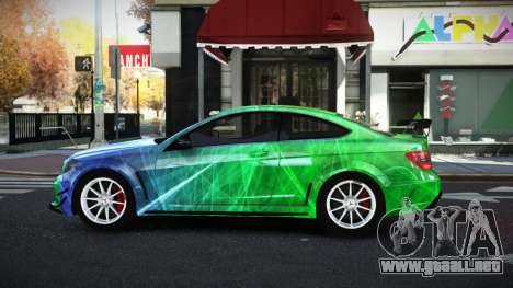 Mercedes-Benz C63 AMG Nideson S13 para GTA 4