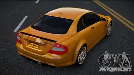 Mercedes-Benz CLK 63 AMG Sutlegav para GTA 4