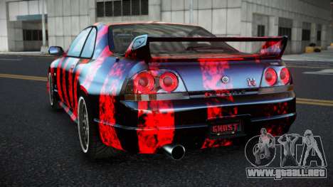 Nissan Skyline R33 Elnale S6 para GTA 4