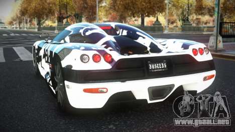 Koenigsegg CCX Rascvi S14 para GTA 4