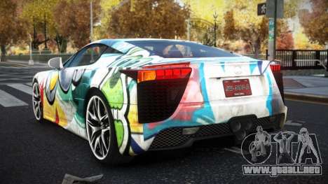 Lexus LFA Nerizo S2 para GTA 4