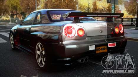 Nissan Skyline R34 JML S9 para GTA 4