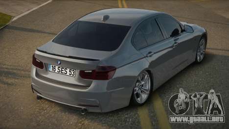 BMW M3 F30 320i para GTA San Andreas