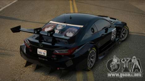 Lexus RC-F JP para GTA San Andreas
