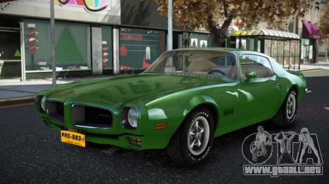 Pontiac Firebird Anexen para GTA 4