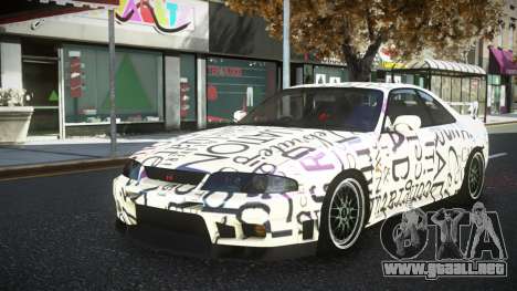 Nissan Skyline R33 Tixol S1 para GTA 4