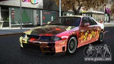 Nissan Skyline R33 Tixol S3 para GTA 4