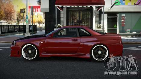 Nissan Skyline R34 Nadeabithy para GTA 4