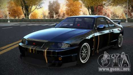 Nissan Skyline R33 Elnale S11 para GTA 4