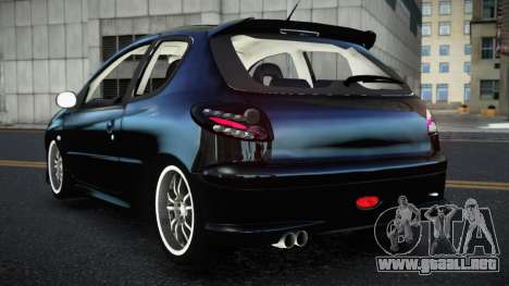 Peugeot 206 Foga para GTA 4