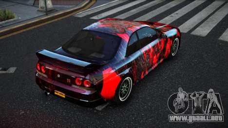 Nissan Skyline R33 Tixol S5 para GTA 4