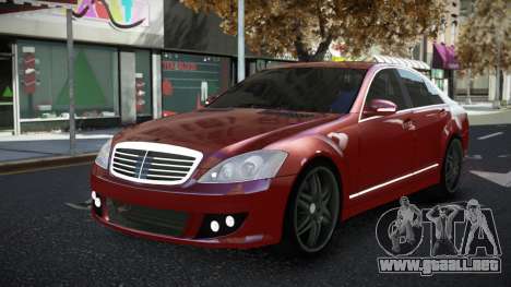 Mercedes-Benz W221 Drunta para GTA 4