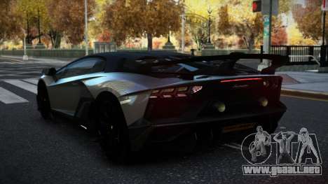 Lamborghini Aventador Tuhvas para GTA 4