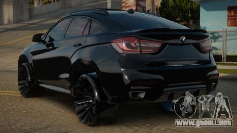 BMW X6 Masthliren para GTA San Andreas