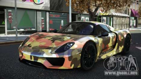 Porsche 918 Vorgy S8 para GTA 4