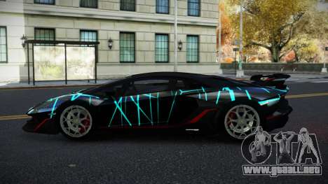 Lamborghini Aventador Laliin S9 para GTA 4