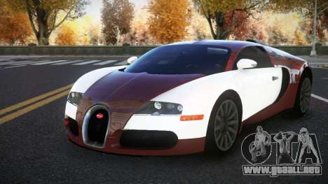 Bugatti Veyron Zukfim para GTA 4