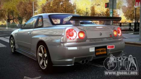 Nissan Skyline R34 JML para GTA 4