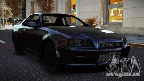 Nissan Skyline R34 Minkuja para GTA 4