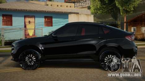 BMW X6 Masthliren para GTA San Andreas