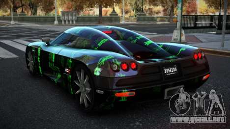 Koenigsegg CCX Rascvi S10 para GTA 4