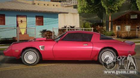 Pontiac Firebird 1979 para GTA San Andreas