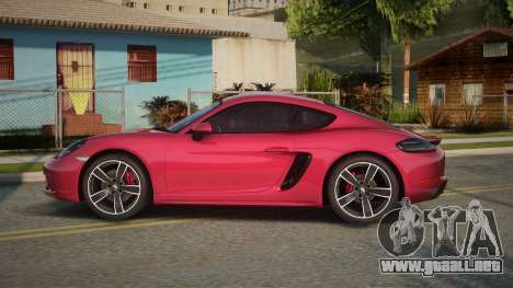 Porsche Cayman 718 Droleson para GTA San Andreas