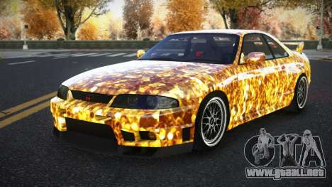 Nissan Skyline R33 Elnale S13 para GTA 4