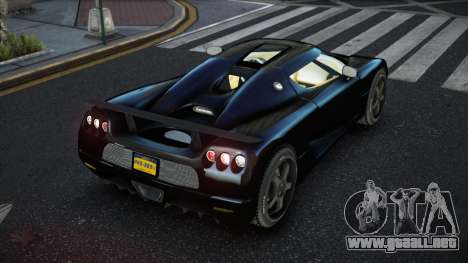 Koenigsegg CCRT Precilo para GTA 4