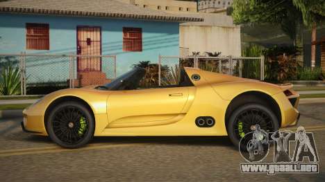 Porsche 918 Spyder V1.0 para GTA San Andreas