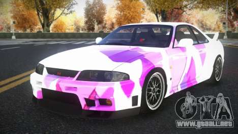 Nissan Skyline R33 Elnale S1 para GTA 4