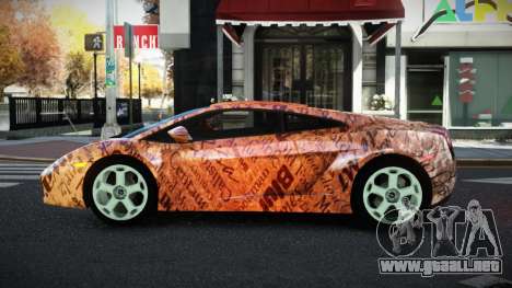 Lamborghini Gallardo Exirs S8 para GTA 4