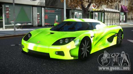 Koenigsegg CCX Rascvi S8 para GTA 4