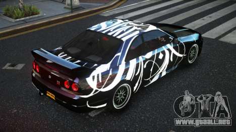 Nissan Skyline R33 Tixol S12 para GTA 4