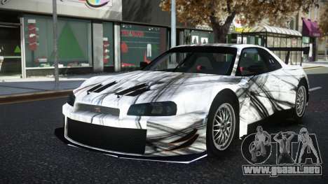 Nissan Skyline R34 YHL S4 para GTA 4