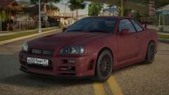2002 Nissan Skyline R34 para GTA San Andreas