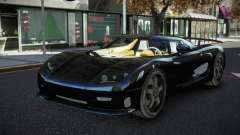 Koenigsegg CCRT Precilo para GTA 4