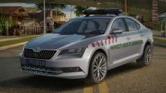 Skoda SuperB 2018 Nemzeti Ado-es Vamhivatal para GTA San Andreas