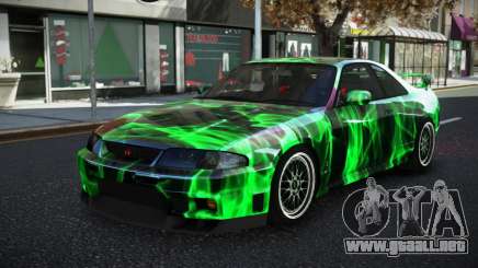 Nissan Skyline R33 Tixol S2 para GTA 4