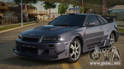 Nissan Skyline GT R34 Tunable para GTA San Andreas