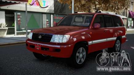 Lexus LX470 Kelyusan para GTA 4