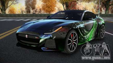Jaguar F-Type Zavinen S11 para GTA 4
