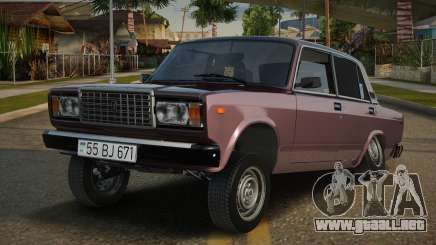 Vaz 2107 Aze Style para GTA San Andreas