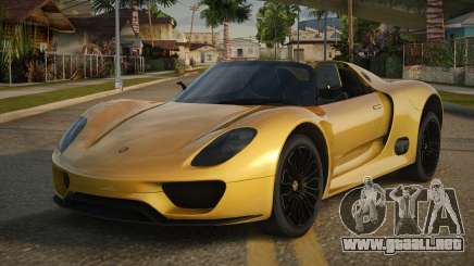 Porsche 918 Spyder V1.0 para GTA San Andreas