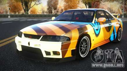 Nissan Skyline R33 Elnale S12 para GTA 4