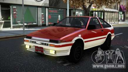 Toyota AE86 Festyhu para GTA 4
