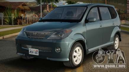 2005 Toyota Avanza 1.3 S para GTA San Andreas