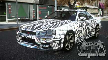 Nissan Skyline R34 JML S1 para GTA 4