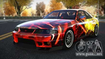 Nissan Skyline R33 Elnale S2 para GTA 4