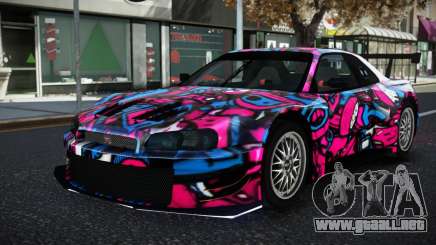 Nissan Skyline R34 YHL S1 para GTA 4